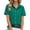 #JIE- Mint Green 1, variant on PFRNLF Womens Button Down Shirts Summer Lapel Blouses Casual Collared Short Sleeve Linen Tops