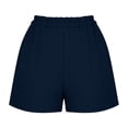 thumbnail image 7 of Ashirexll Women's Shorts, Summer Shorts for Women, Casual Vintage Pants Color Pocket Shorts, 7 of 7