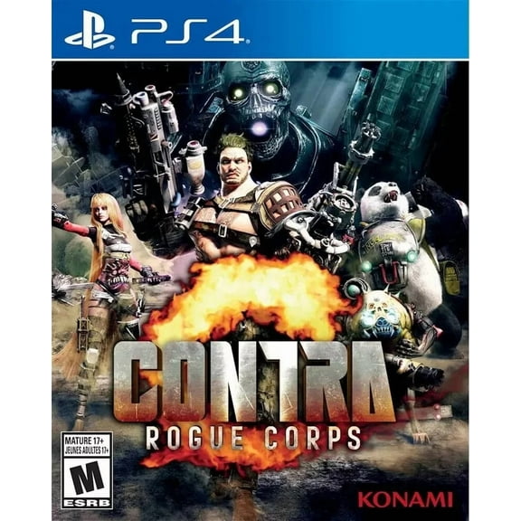 Contra Rogue Corps PlayStation 4 Brand New Game (2019 Action/Adventure)