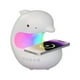 thumbnail image 3 of Luz nocturna inalámbrica, lámpara de ambiente con altavoz Bluetooth, lámpara de mesita de noche con cambio de color RGB, recargable por USB, 7 colores, temporizador, control táctil, para decoración d, 3 of 7