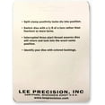 thumbnail image 4 of Lee Precision Breech Lock Quick Change Bushings with Die Lock Ring Eliminator, Package of 2, 4 of 4