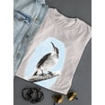 thumbnail image 3 of Pastell Bird On A Branch T-shirt Women's -Ashvin Harrison Designs, Female 4X-Large, 3 of 4