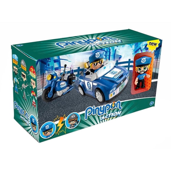 Set de Vehículos PinyPon Action Policía