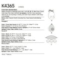 thumbnail image 2 of Kwik Sew Sewing Pattern R10827 (4365) - Plush Fruits & Vegetables, Size: OS (One Size), 2 of 3