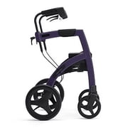 Rollz Motion Rollz-Motion-510-2010RM0013 2 - in - 1 Rollator & Transport Chair, Dark Purple - Regular