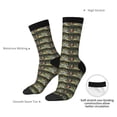thumbnail image 6 of Honeii Largemouth Bass Fish Print Adult Socks,Crew Socks,Casual Calf Socks,Daily Wear Socks for Men & Women, Perfect for Sports, Casual and Everyday Use, 6 of 6