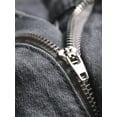 thumbnail image 5 of Lamuusaa Men Casual Jeans, Solid Color Long Trousers with Broken Holes, S/ M/ L/ XL/ XXL/ XXXL, 5 of 9