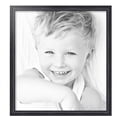 thumbnail image 2 of ArtToFrames 22" x 24" Galleria Noir Picture Frame, 22x24 inch Black MDF Poster Frame (WOM-4083),  Pack, 2 of 8