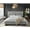 Gray, variant on Home Design Dillon Full Tufted Upholstered Panel Bed Frame with Button Tufting and Foam-Filled Headboard, Gray, Easy Assembly
