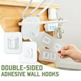thumbnail image 1 of RKSTN Hooks Hooks Double-sided Adhesive Wall Hooks Storage Tools Wall Mounted Hooks for Kitchen, 1 of 1