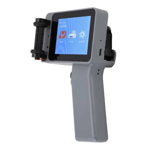 Handheld Inkjet Printer , Ergonomic Design Versatile Printing Capabilities Compact Coding Machine Large Capacity Battery Smart 4 Core CPU for Metal