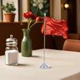 thumbnail image 4 of CRILSTYLEO flagpole stand for professionals silver plastic base iron pole 1Pack, 4 of 8