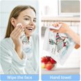 thumbnail image 6 of GZHJMY Cute Christmas Gnome with Gifts Washcloth Set of 4 Pcs 100% Cotton Small Face Towel, 12 x 12 inch Washcloths, 6 of 7