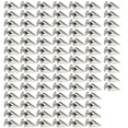 thumbnail image 1 of Graflsoa 100 PCS Silver Metal Cone Rivets, 7x10mm Punk Studs, High-Strength Bullet Head Screw Base, Durable Anti-Rust Alloy Fasteners, 1 of 6