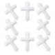 thumbnail image 4 of KAKOWELY 8 globos de aluminio con forma de cruz para bautizo, baby shower, recuerdo de fiesta, 4 of 4