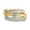 Rose Gold, variant on Rinsvye Women's Stackable Ring Cube Adjustable Ring Zirconia Ring Mixed Chunky Rings Metal Stacked Ring Set