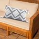 thumbnail image 5 of Funda de almohada Boho, funda de cojín geométrica decorativa con borlas, de almohada para sofá, dormitorio, sala de , 18 x 18 pulgadas, 12 Gris 30x50cm BLESIY boho tiro fundas de almohada, 5 of 8
