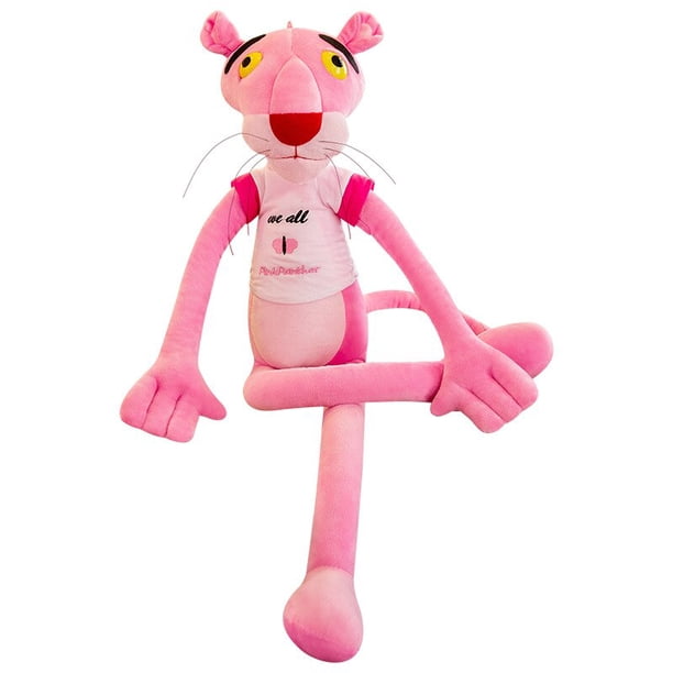 Disney-Muñeca de peluche de Pantera Rosa para niños, almohada suave Kawaii, accesorios de muñeca de trapo, regalo de Navidad, 100cm qiuyongming unisex