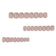 thumbnail image 2 of Press-On Short False Nails Kit 24pc, Reusable Artificial Nails with Glue & Nail File, 12 Sizes Acrylic Tips, 2 of 4
