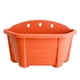 thumbnail image 4 of Maceta colgante para plantas con riego automático, soporte para barandilla, balcón y patio Naranja, 4 of 8
