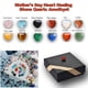 thumbnail image 5 of Piedras de cristal para el Día de la Madre 2024: Cuarzo rosa, amatista, piedra del amor pulida, palma, piedras preciosas naturales, 5 of 6