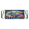 thumbnail image 7 of Yayeee Waist Apron with Pockets for Cooking Waterproof Half Server Aprons, Art Plants, 7 of 7