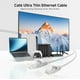 thumbnail image 2 of Cable Ethernet Matters, 10 Gbps, Cat 6, 10 pies, blanco, paquete de 5, 2 of 7