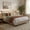 Camel+Fabric+Wood+Queen, variant on HMYG Queen Plush Soft Bed with Comfortable Backrest, Camel
