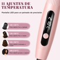 thumbnail image 2 of Cepillo T&eacute;rmico Profesional 4 en 1 para Cabello, 32 mm, Tecnolog&iacute;a I&oacute;nica Antifrizz, 11 Niveles de Temperatura con Pantalla LED, Calentamiento R&aacute;pido PTC 30, 2 of 8