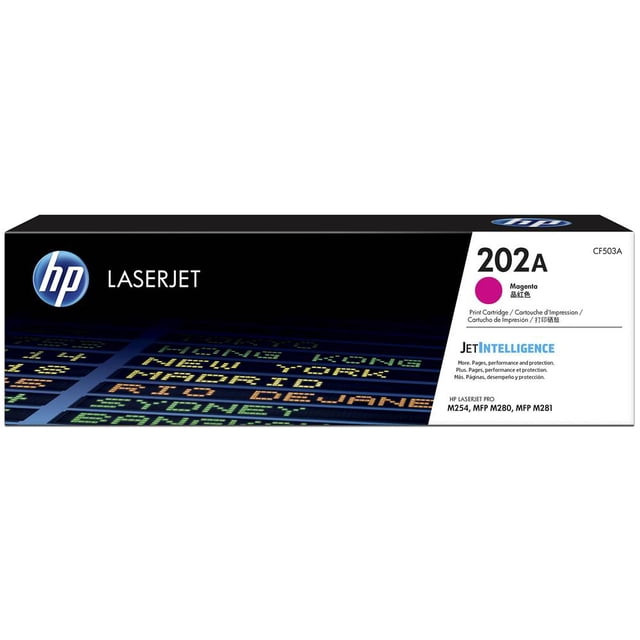 Cartucho de Tóner HP 202A Magenta Laserjet Original CF503A