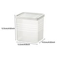 thumbnail image 3 of Pasta Rack round Food Storage Containers with Lids Storage Container 30 Storage Containers with Lids Bag Clips for Food Storage Condiment Container 2025 Reusable And Go Snack Containers With Lids, 3 of 4