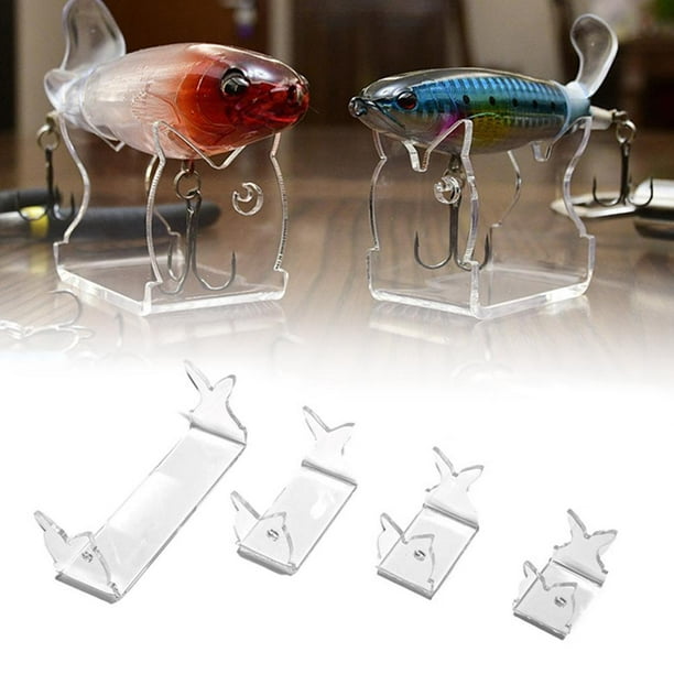 Fishing Lure Showing Stand Bait Display Shelf For Fishing Store/Collection  K4P3