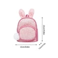 thumbnail image 3 of LWNYDPLSD Sequin Backpack for Women Cute Panda Multi Color Backpack Trendy Aesthetic Going Out Backpack for High School College Student, 3 of 8