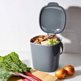 thumbnail image 2 of OXO Good Grips Easy-Clean Compost Bin - Charcoal - 0.75 Gal/2.83 L, 2 of 2