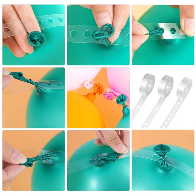 Juego de arcos de globos Varilla de globo plegable y reutilizable Base de bolsa de agua cuadrada (D) JShteea Libre de BPA
