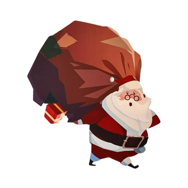 Señal de esquina de puerta de Navidad, decoración de marco de puerta de Navidad, regalo, adorno de marco de puerta de Navidad para paredes de puerta Regalos de Papá Noel