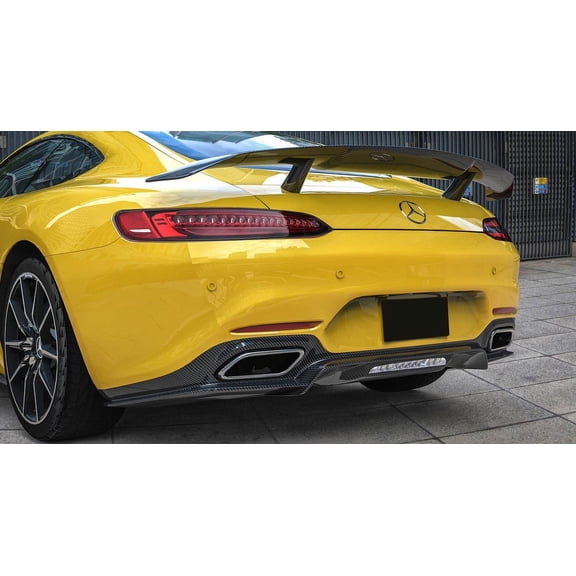 Players Club AMG GT Carbon Fiber Rear Diffuser Street Edition