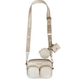 thumbnail image 1 of BOLSA MICHAEL KORS ORIGINAL XBODY MEDIUM POKET CUERO BLANCO + ESTUCHE AIRPODS, 1 of 9