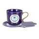thumbnail image 1 of EeaseMX 1 juego de taza de té decorativa de estilo europeo, taza de café, soporte de cerámica para leche., 1 of 7