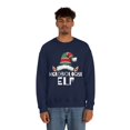 thumbnail image 4 of Microbiologist Elf Christmas Unisex Sweatshirt, S-2XL Holidays Xmas Elves, 4 of 9