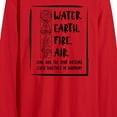 thumbnail image 2 of Avatar - The Last Airbender - Elements Harmony - Men's Long Sleeve T-Shirt, 2 of 4