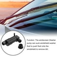 thumbnail image 3 of Bomba de limpiaparabrisas No.BV6117K624AA - Reemplazo del motor de la bomba de limpiaparabrisas del coche - para Ford Focus Sedan 2012-2015 Plástico Negro - 1 pieza, 3 of 7