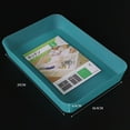 thumbnail image 4 of Bangcool Desk Drawer Organizers Plastic 3PCS Wide Drawer Storage Bins Vanity Drawer Trays, 4 of 10