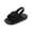 Black, variant on REDARER Girls Sandals for Toddlers and Kids Comfortable Open Toe Casual Summer Shoes for Girls Lightweight Breathable Footwear,4-5 Years
