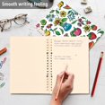 thumbnail image 5 of Flower and Fruits Notebooks 1-subject Journal 60 Sheets A5 College Ruled Paper Detachable Ring 8.3"x5.7", 5 of 8