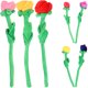 thumbnail image 5 of 7pcs 30cm Rose Peluche de peluche Rose Dolls Simulación Rose Bouquet Regalo en el Día de San Valentín Flor para el amante (color mezclado), 5 of 6