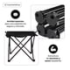 thumbnail image 3 of Silla Plegable de Camping Reforzada Con Portavasos y Bolsa de Transporte Color Negro, 3 of 6