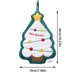 thumbnail image 3 of Christmas Hand Towel Cute Santa Tree Glove Snowman Deer Ultra Soft Thick Fleece Hanging Loop Drying Super, 3 of 6