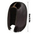 thumbnail image 2 of African Wig for Women Short Straight Hair Bob Style Fashionable High Temperature Resistance Synthetic Wig, 2 of 7