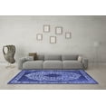 thumbnail image 3 of Ahgly Company Indoor Rectangle Oriental Blue Industrial Area Rugs, 8' x 10', 3 of 4